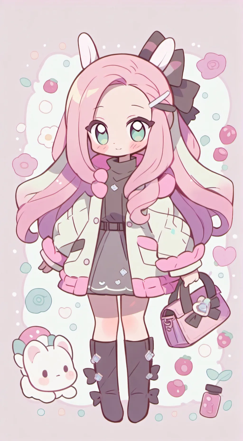 ai character: Fluttershy background