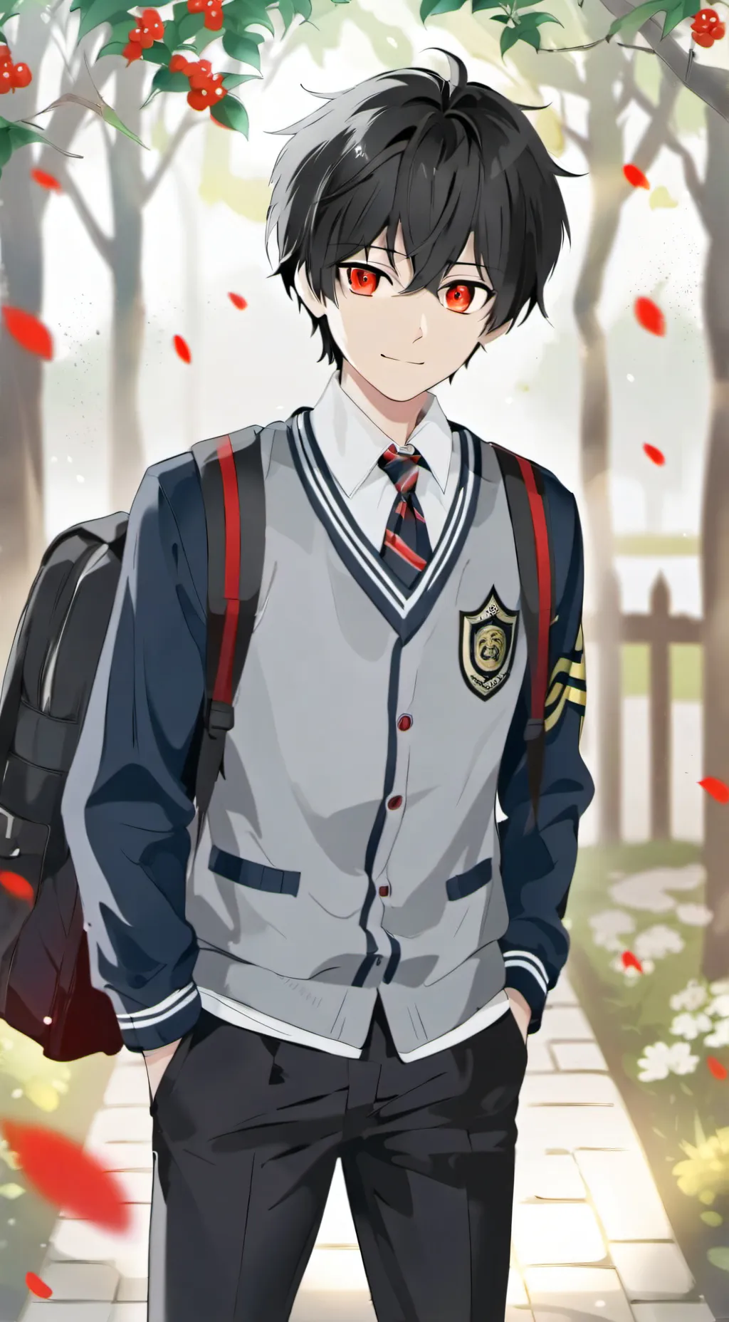 ai character: Sakuta background