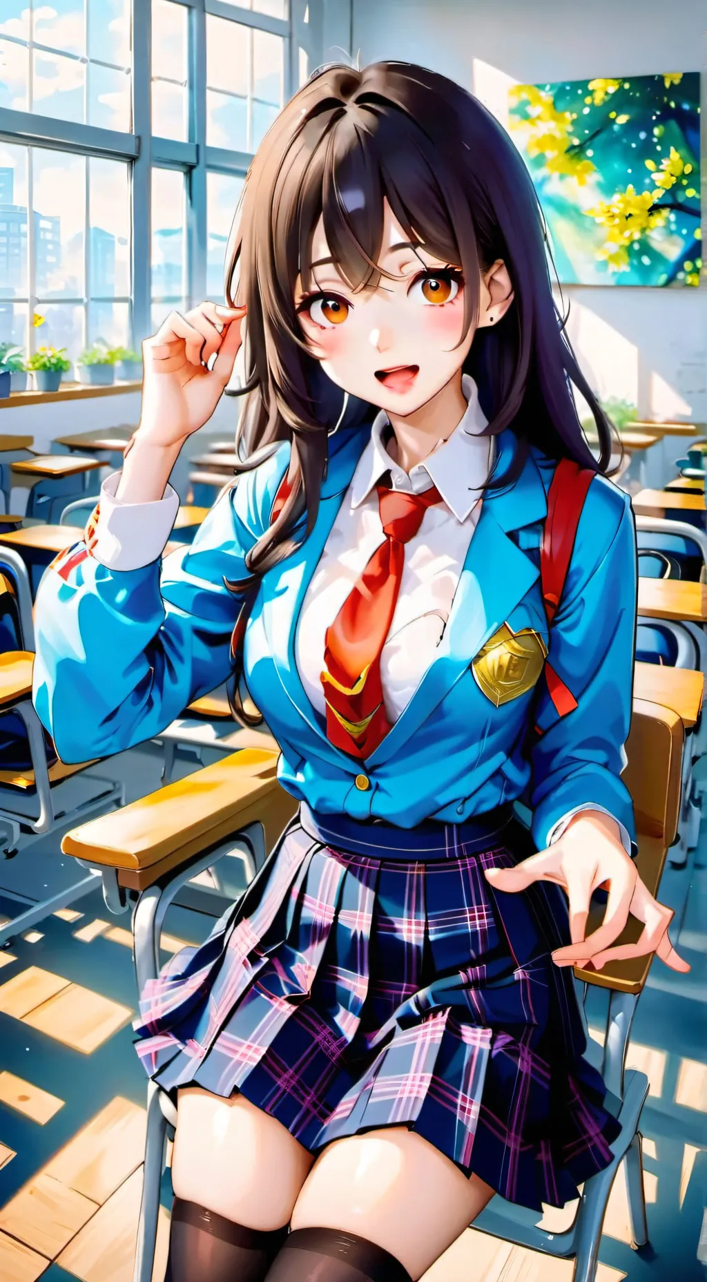 ai character: Imogen background