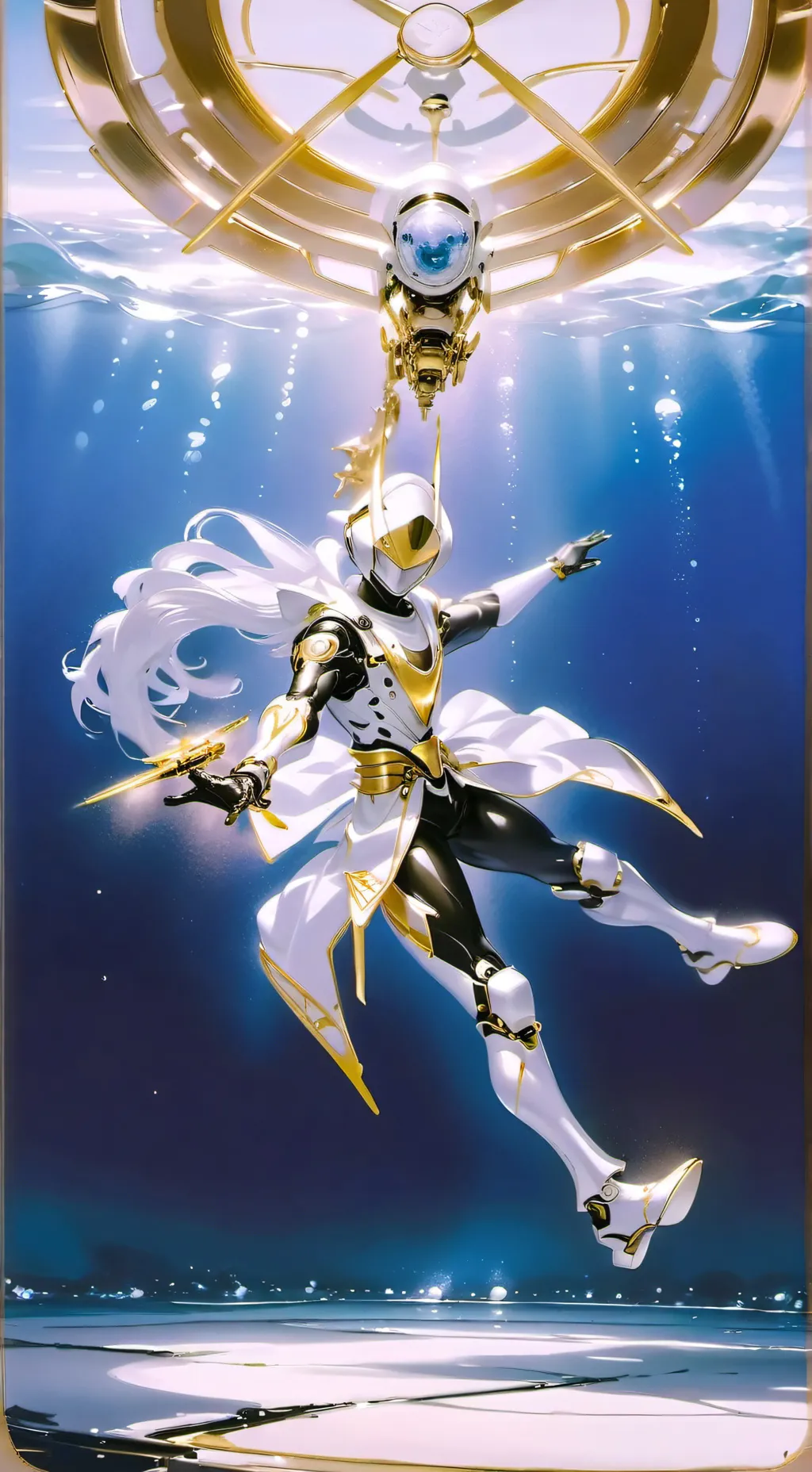 ai character: SWIM! background