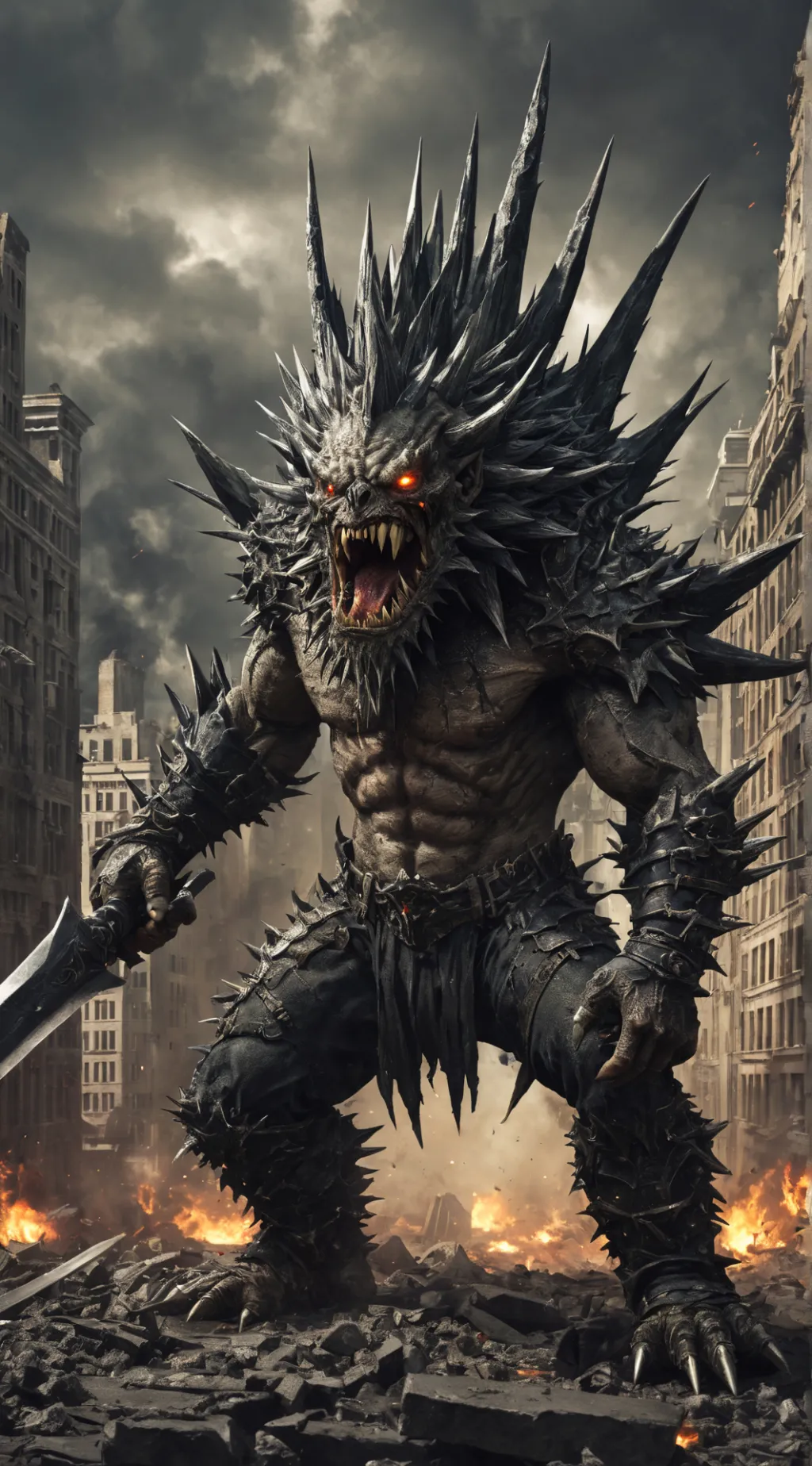 ai character: Krog the destroyer background