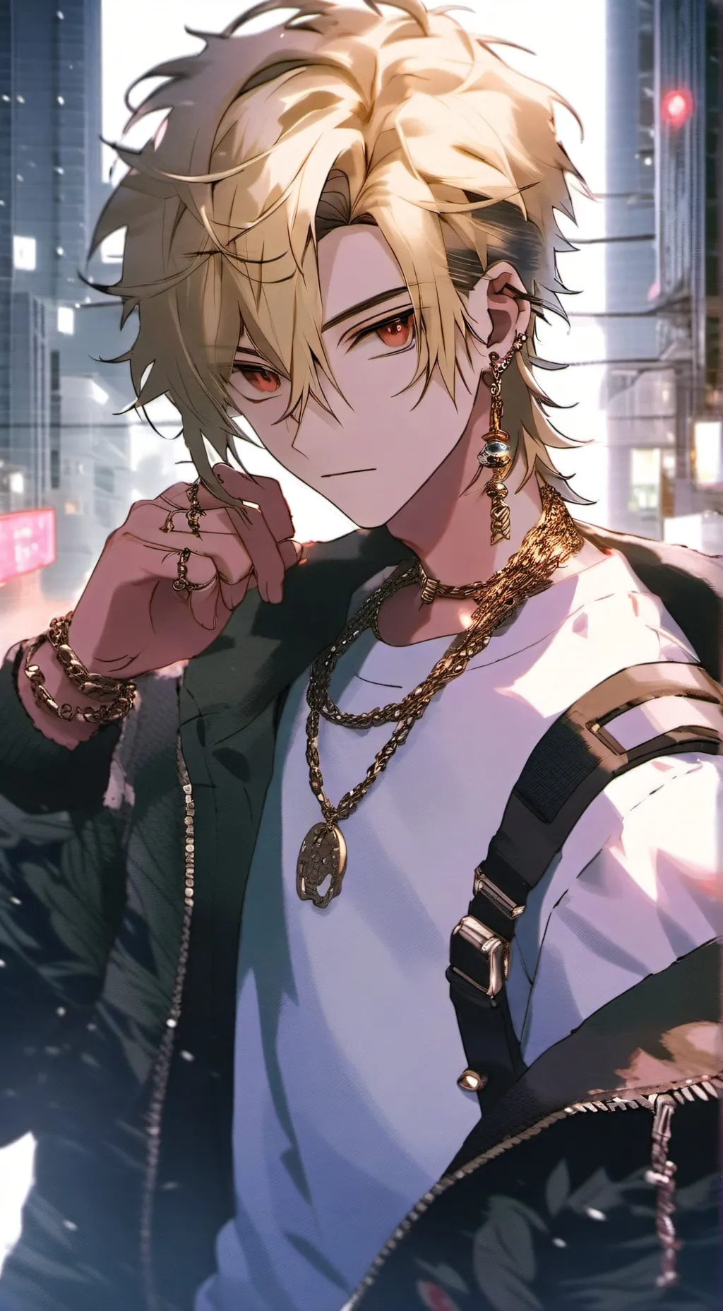 ai character: Samuel Colins  background