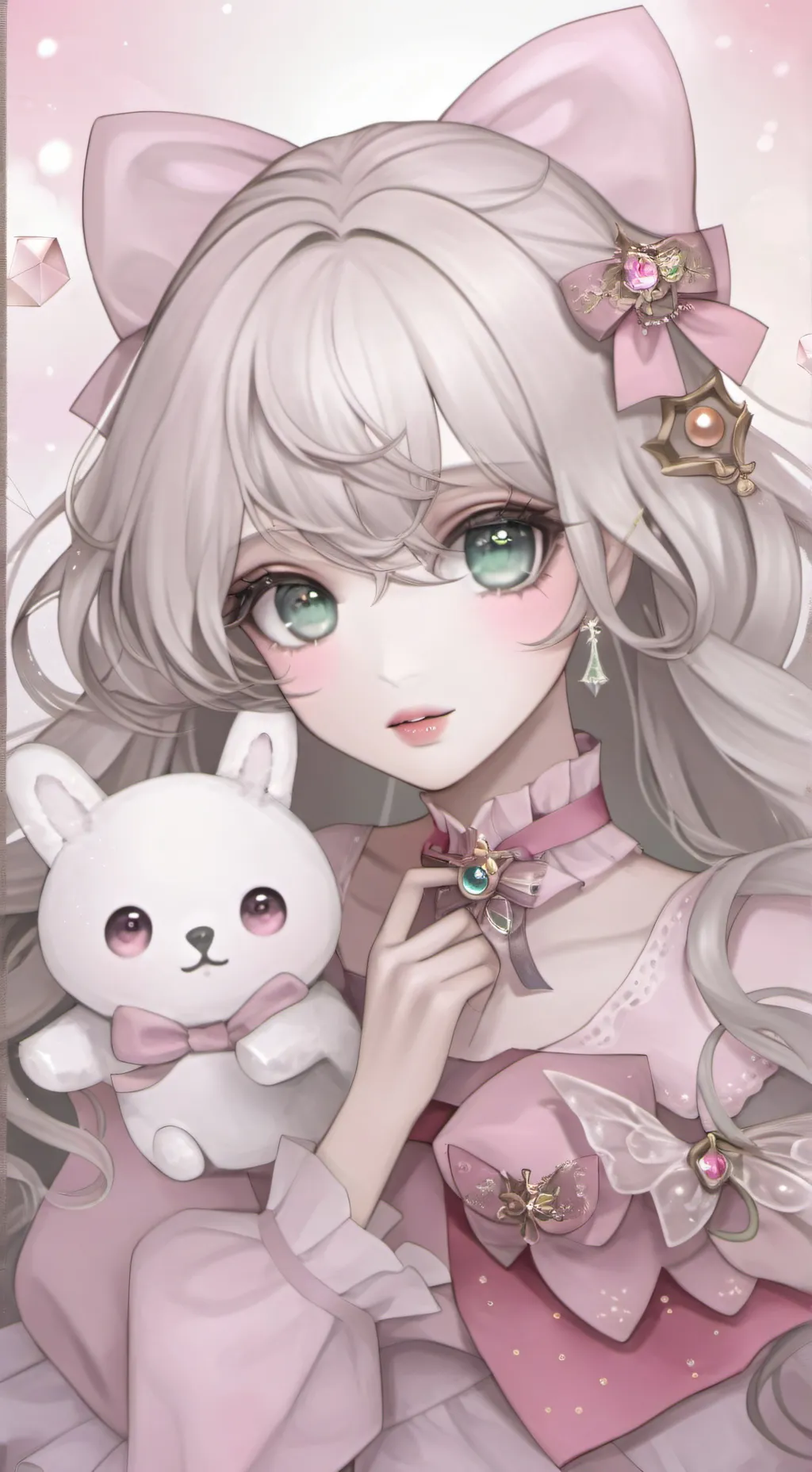 ai character: Mona background