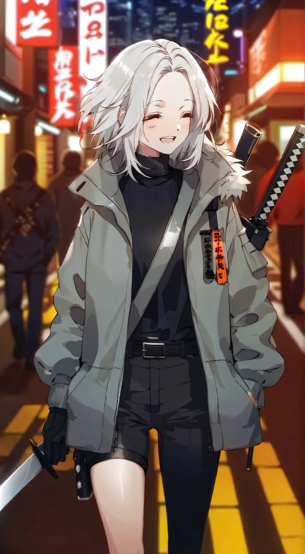 ai character: sarah background