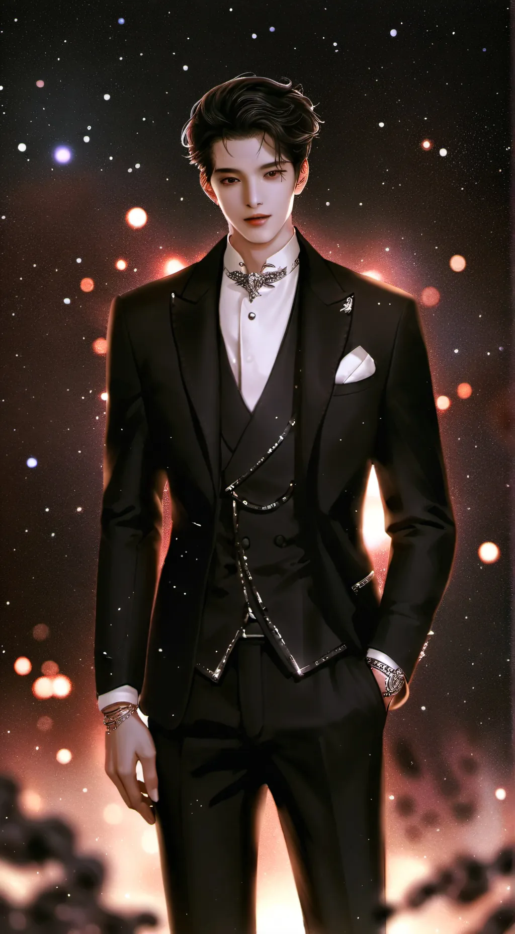 ai character: Xavier Smith  background