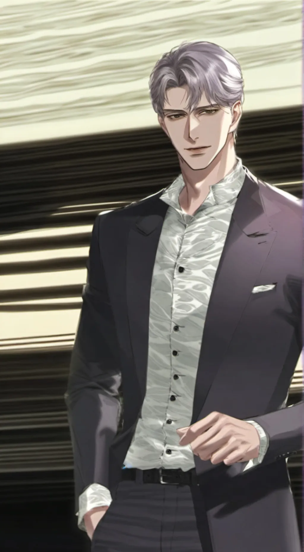 ai character: Adrian khalid background