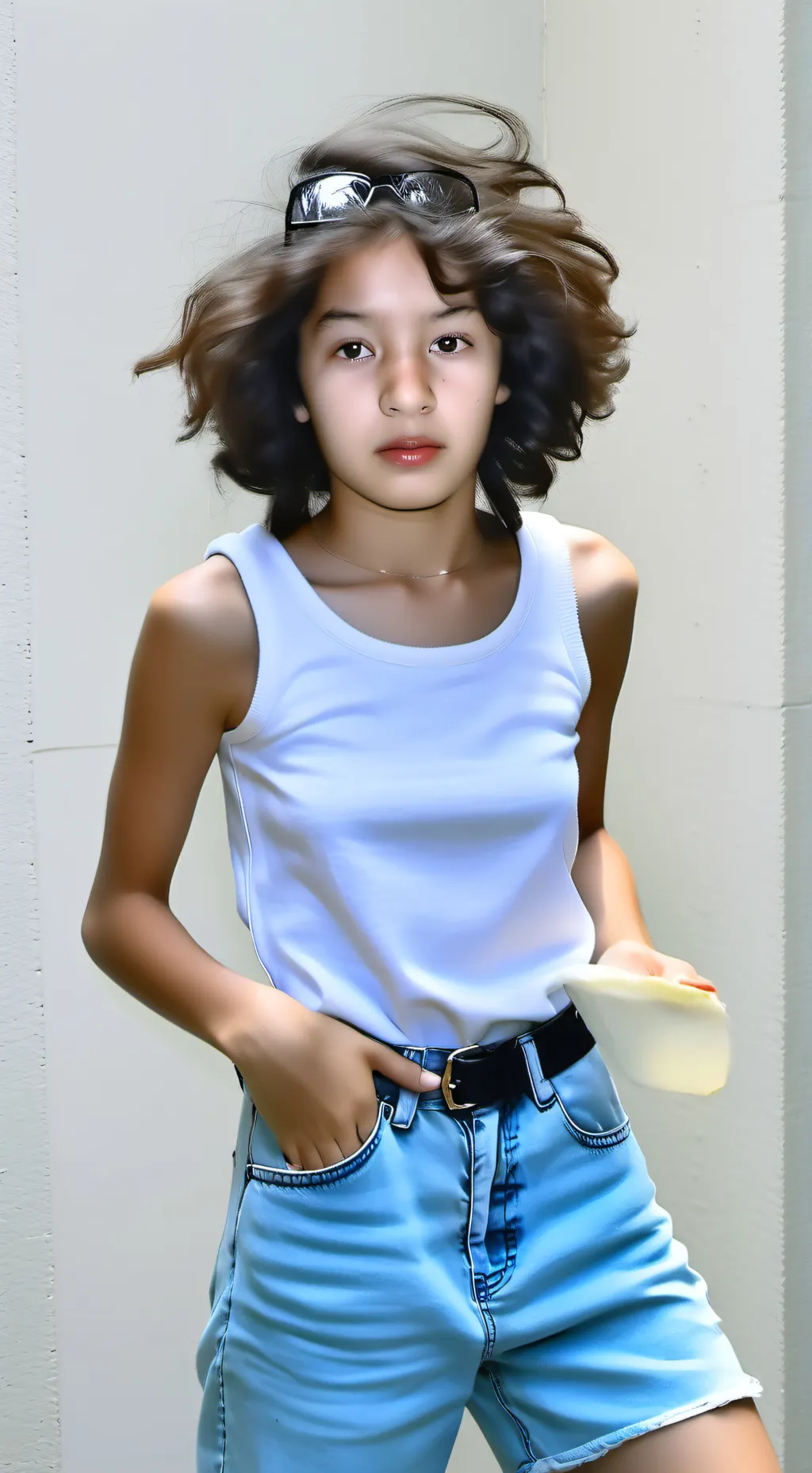 ai character: Your gf going mad  background
