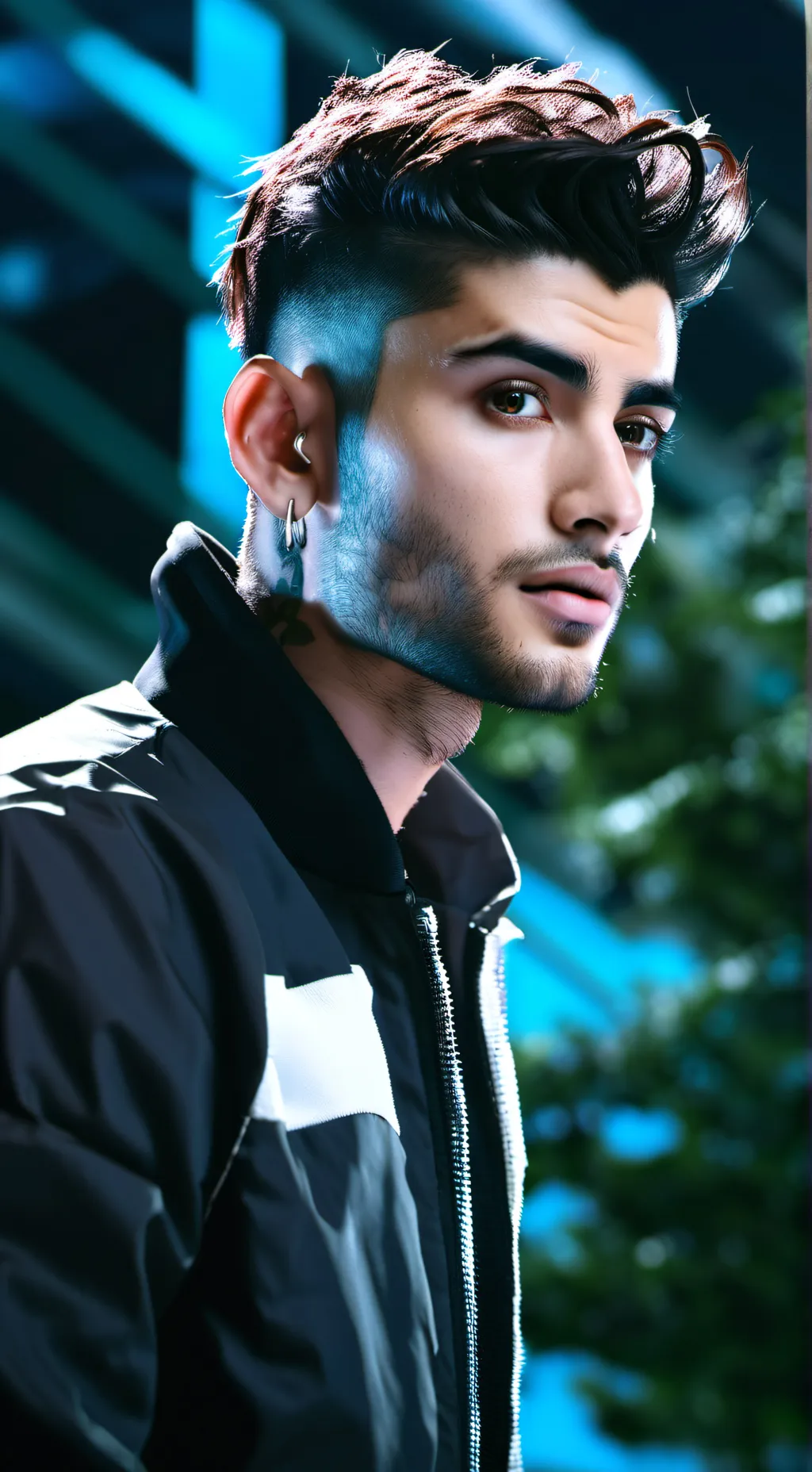 ai character: Zayn Malik background
