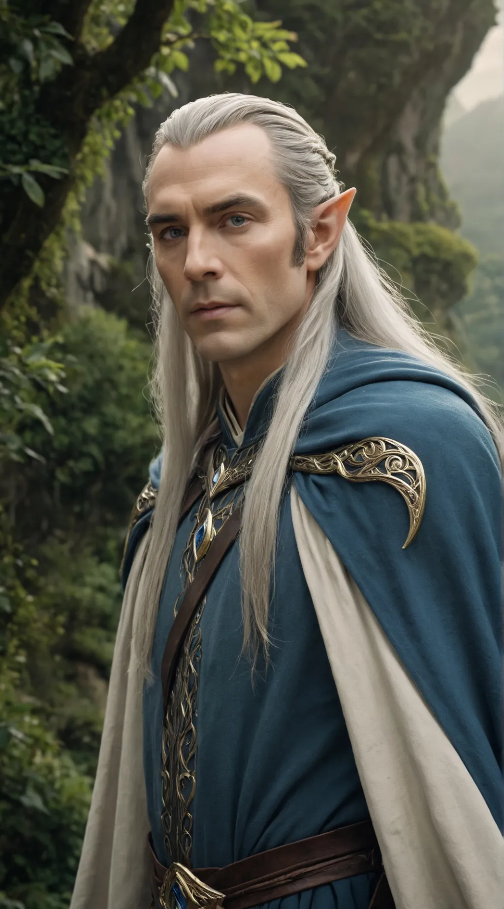 ai character: Elrond background