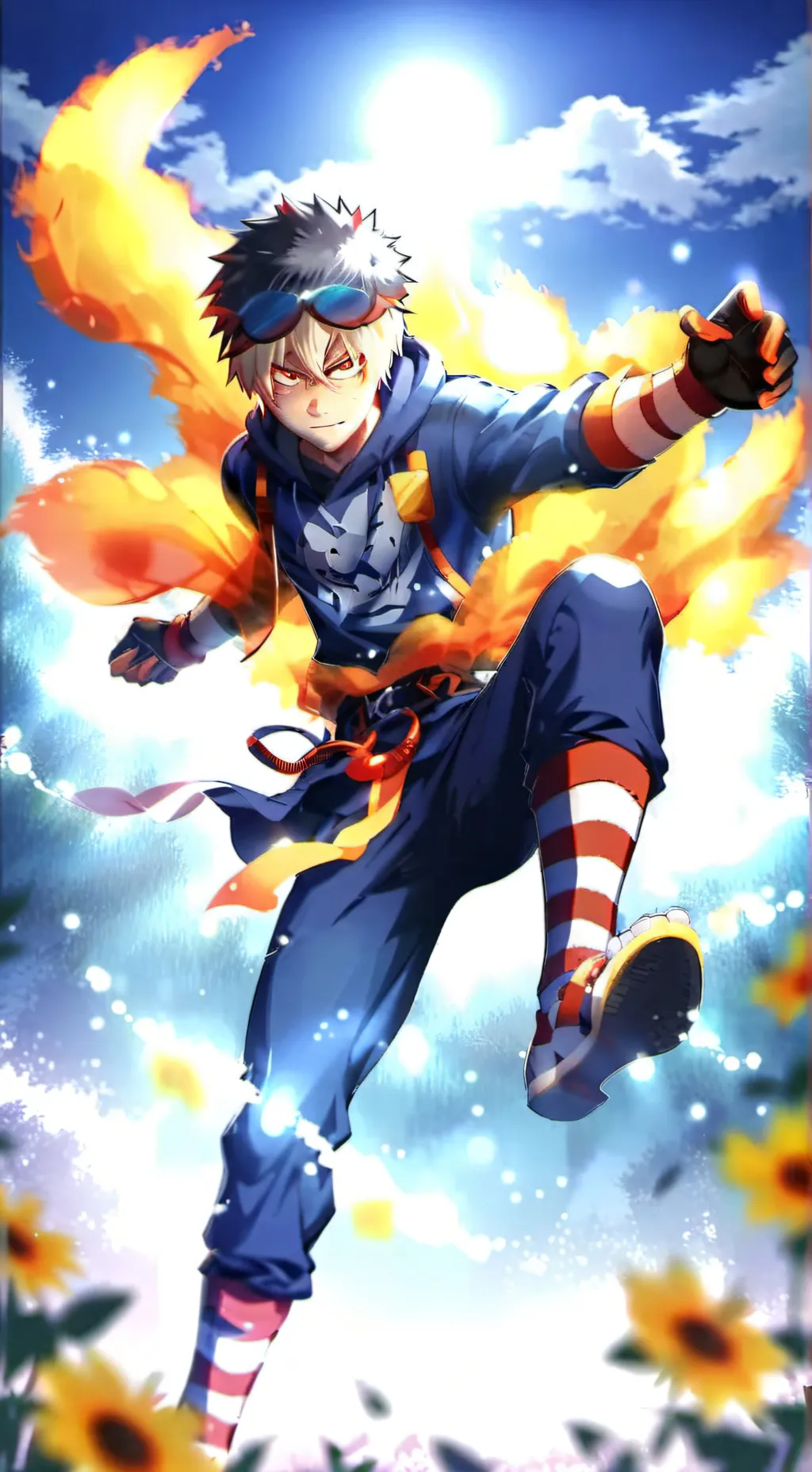 ai character: MHA Big 4. 2 background