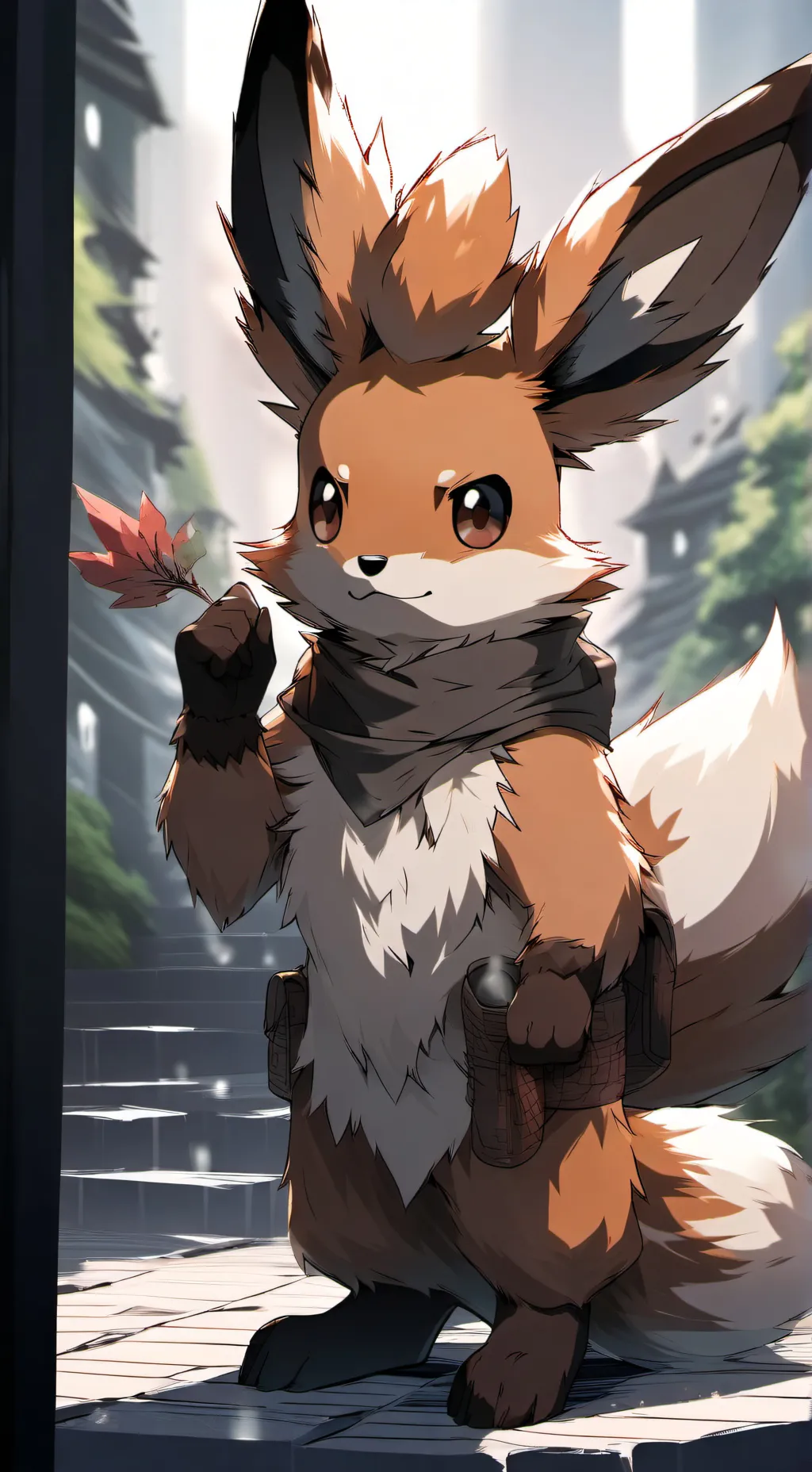 ai character: You meet Eevee?! background