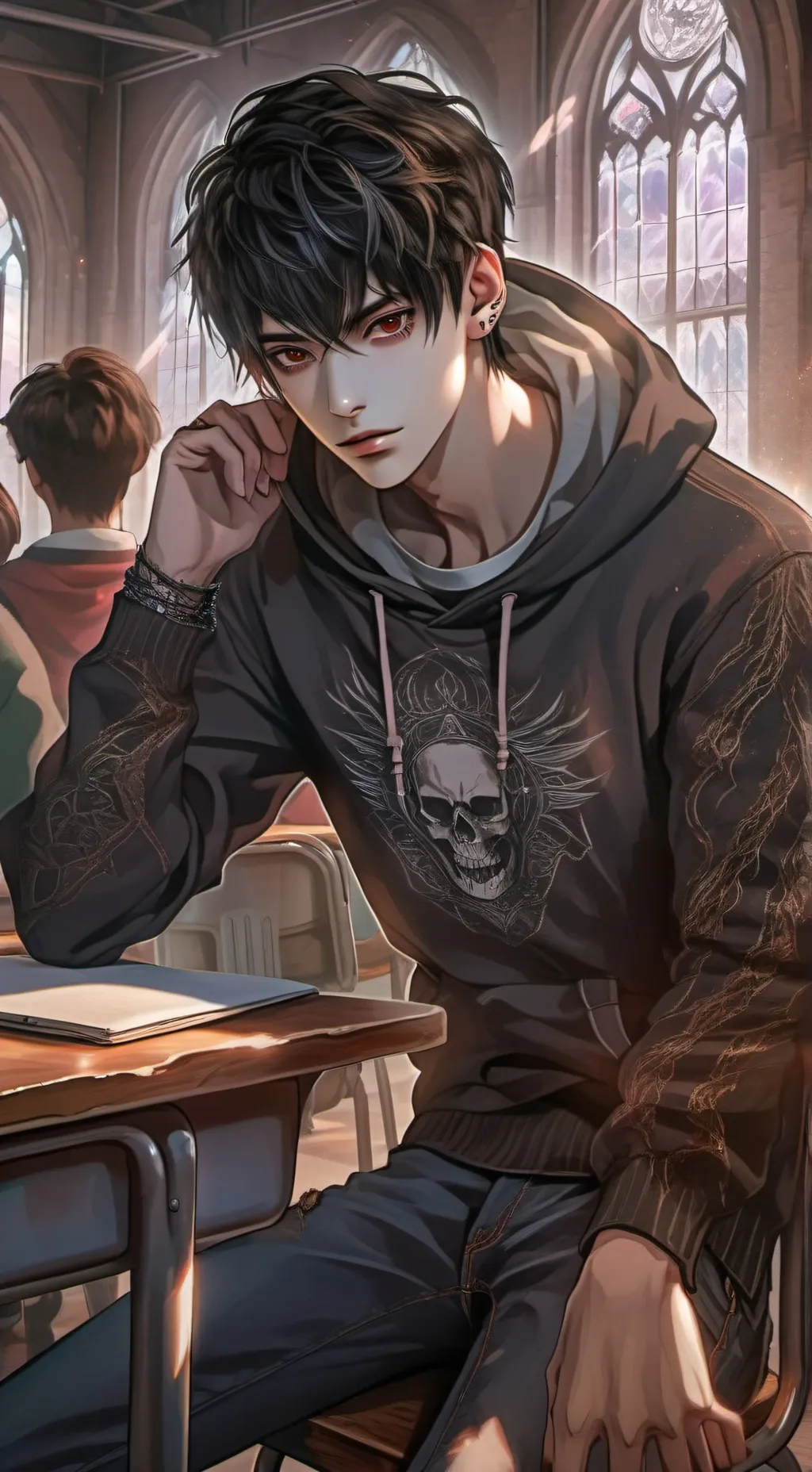 ai character: Tyler background
