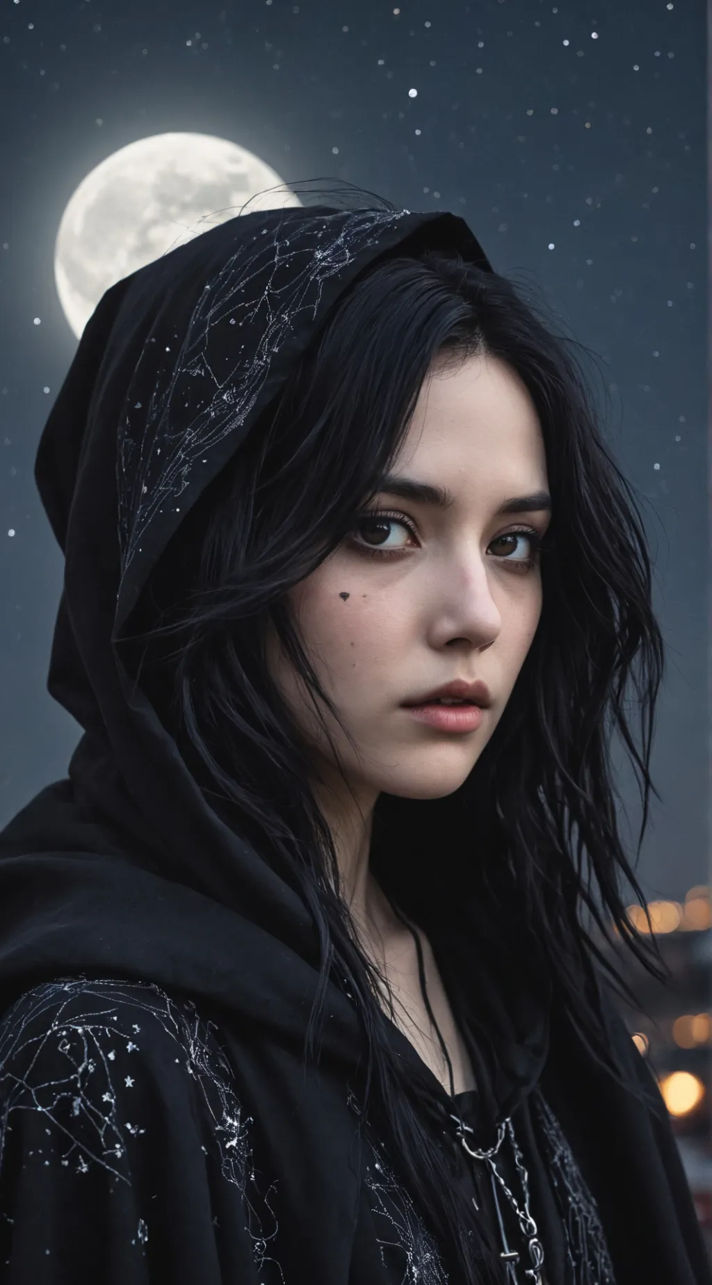 ai character: Galaxis Emo background