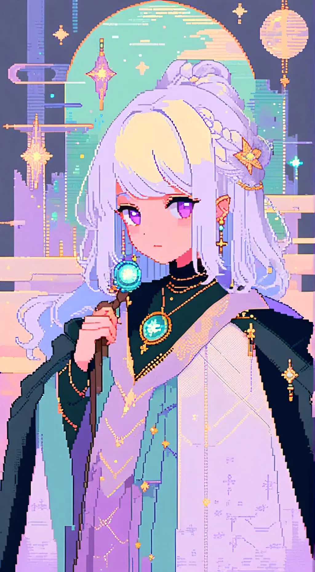 ai character: Lyra background