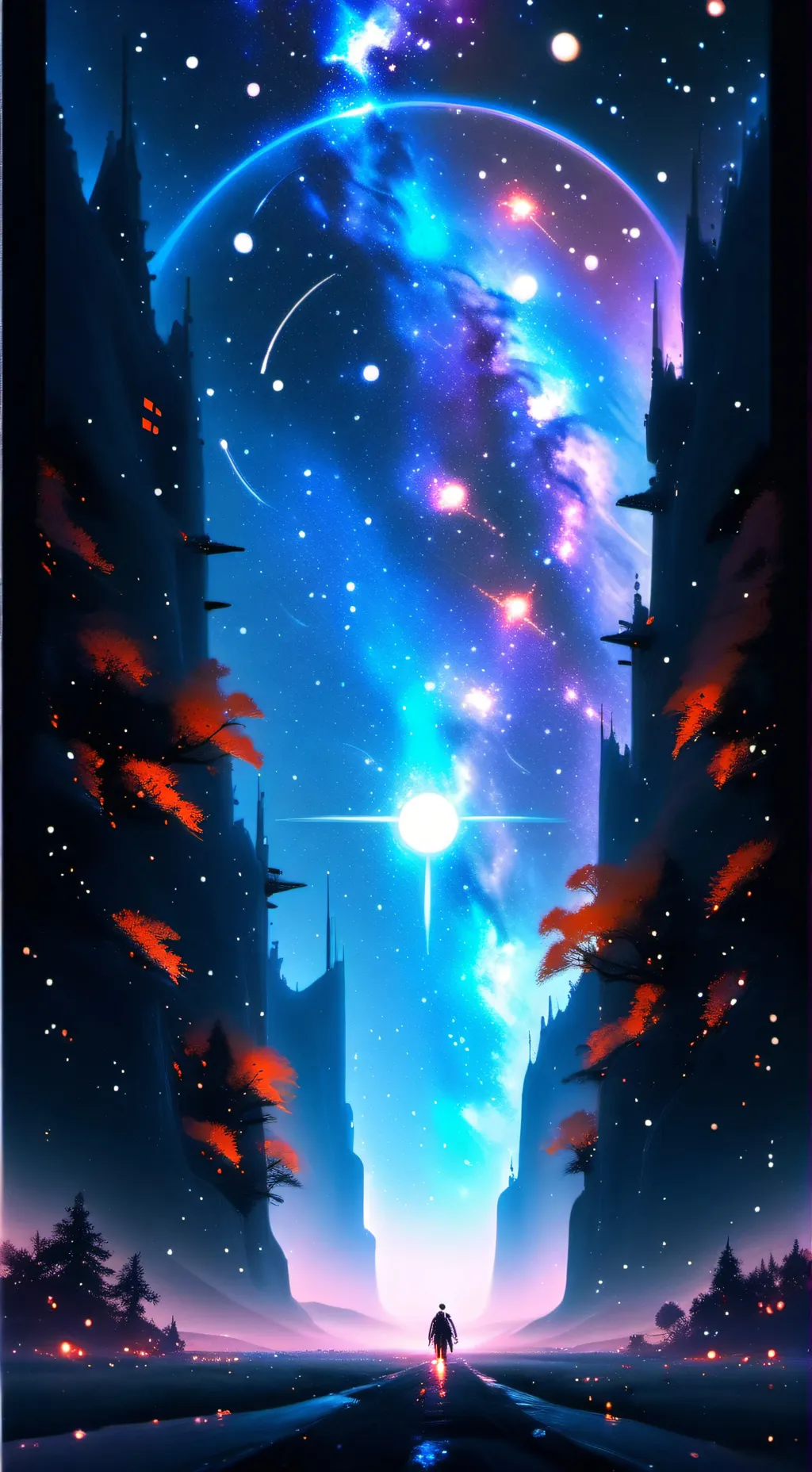 ai character: звезда background