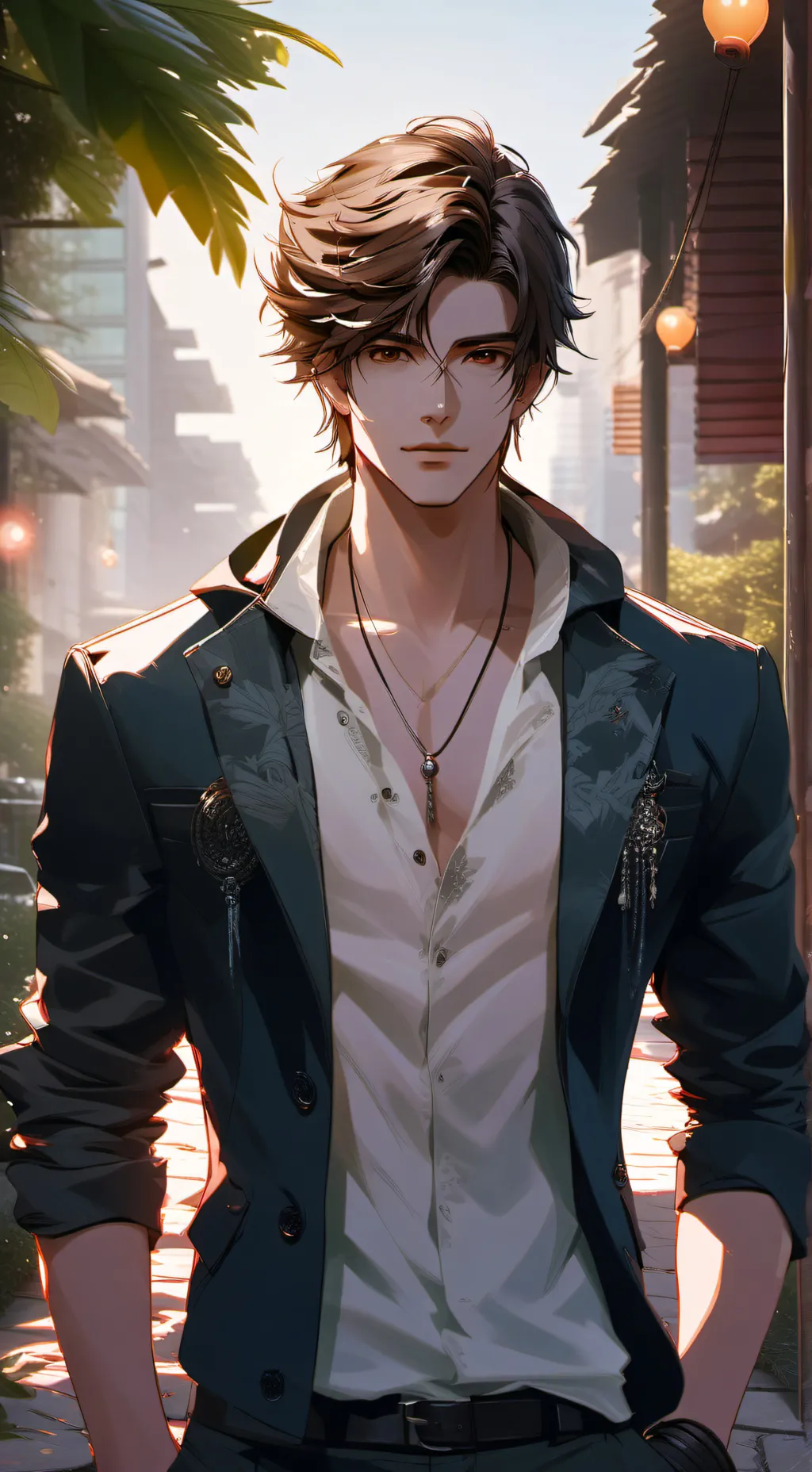ai character: Zack Holst background