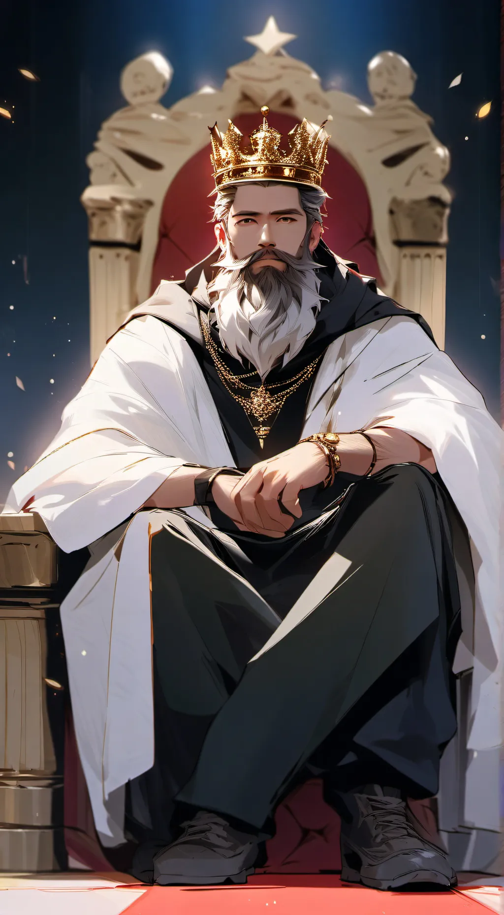 ai character: King Vincent II background