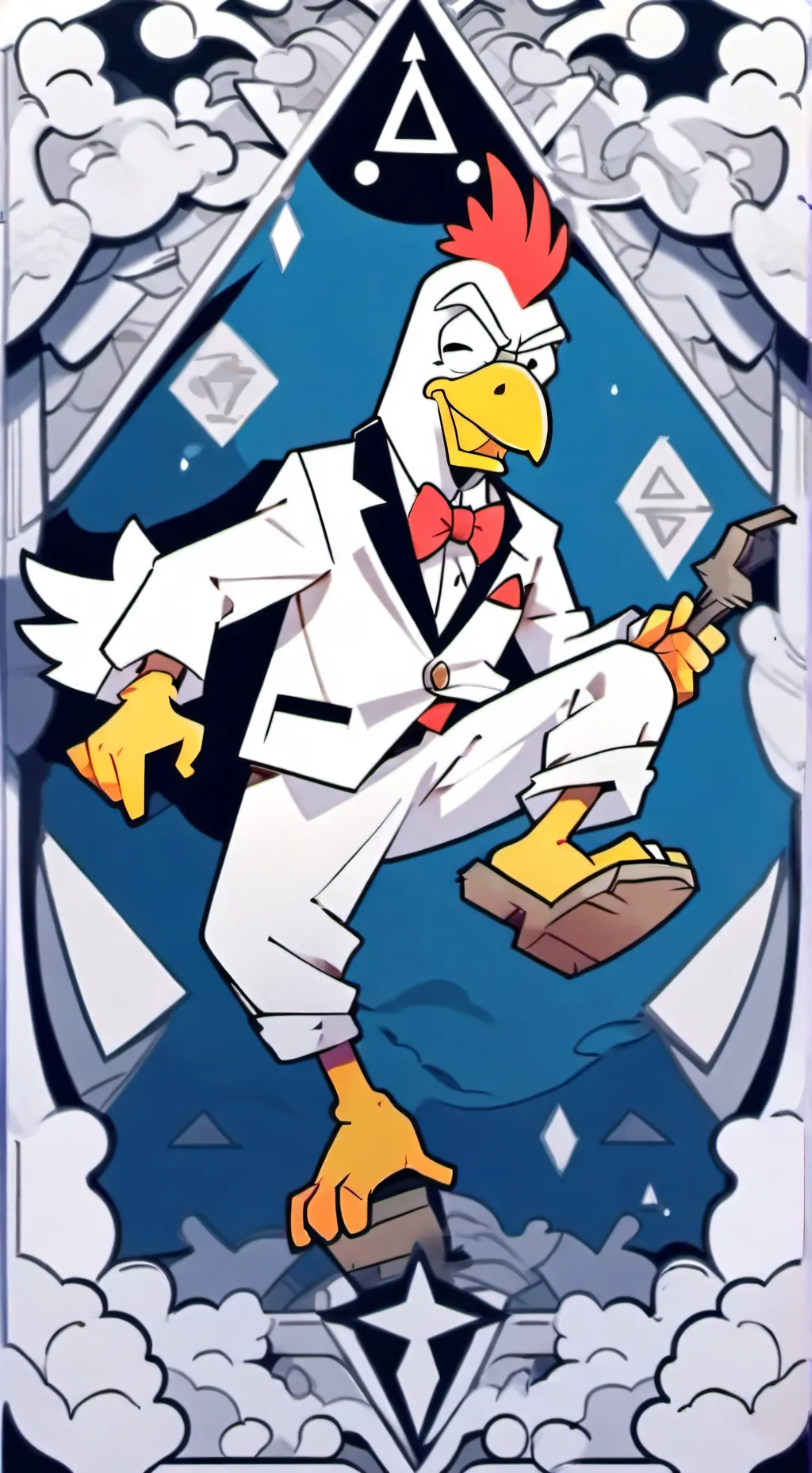 ai character: Jacket  Payday2 background
