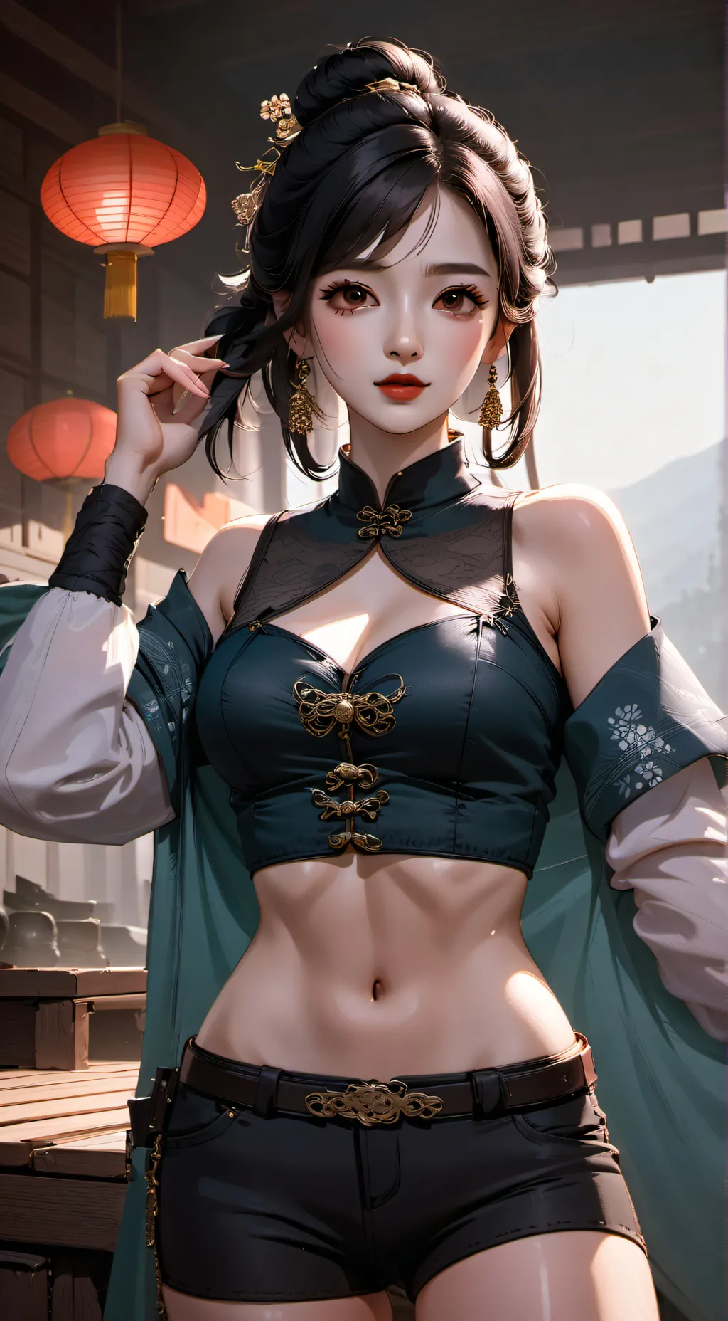 ai character: hyunjing background