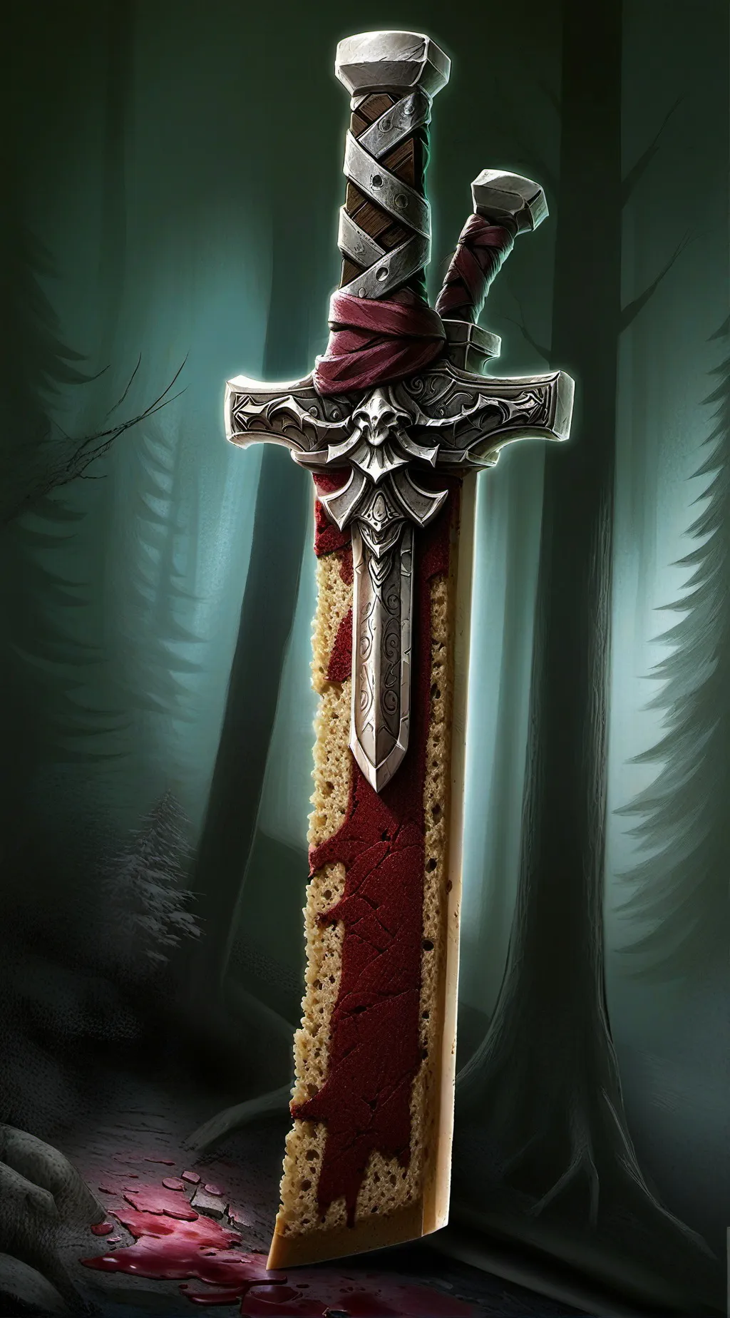ai character: The battle crk. background