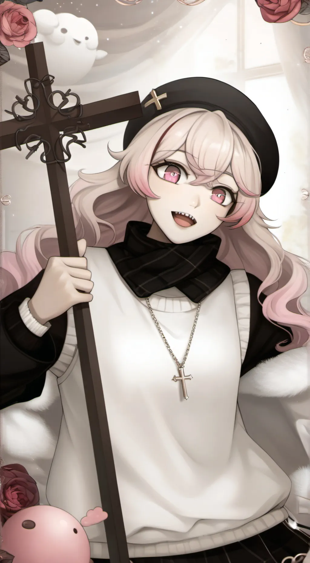 ai character: crazy Lexi background