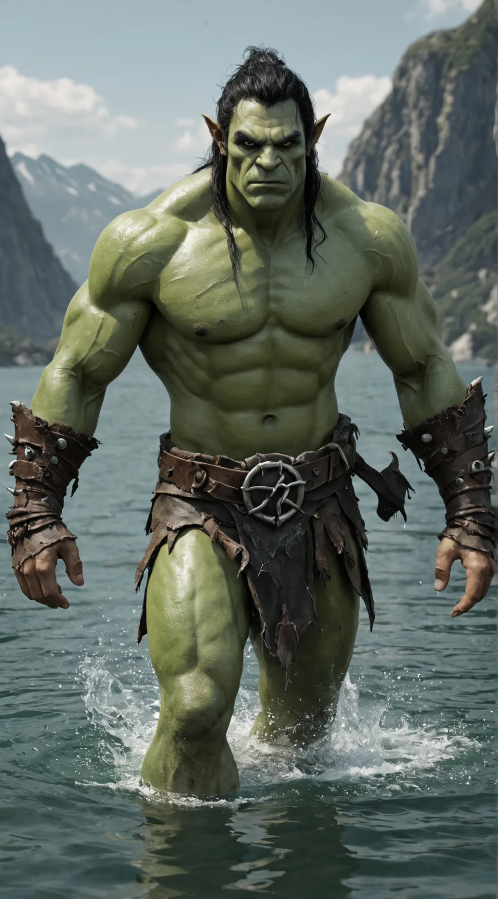 ai character: CHIEF GRASHER background