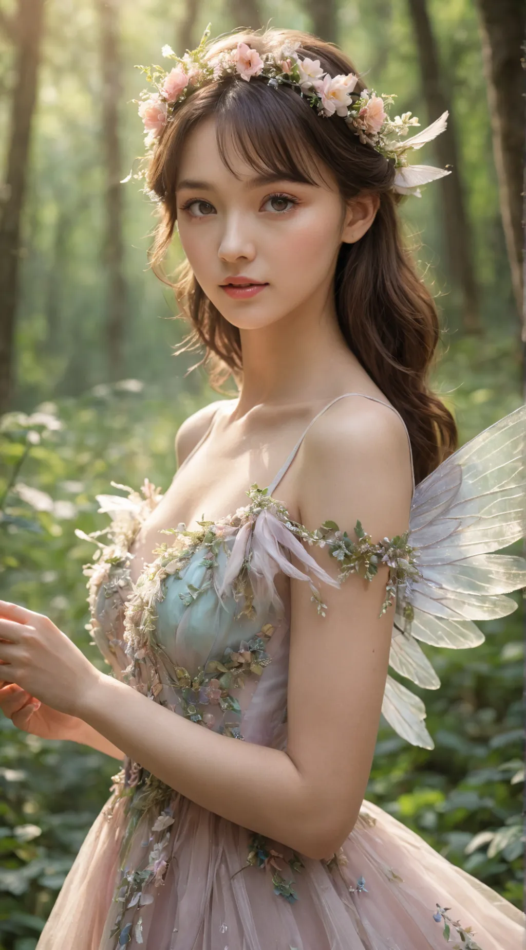 ai character: Fairy Nice background