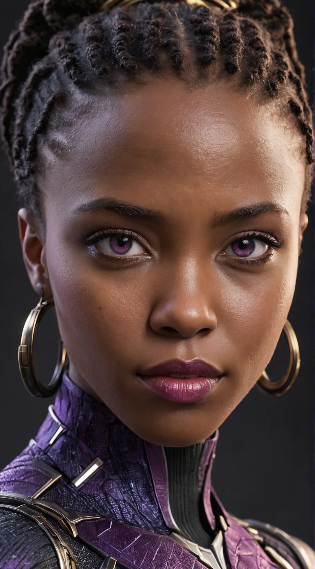 ai character: Shuri background