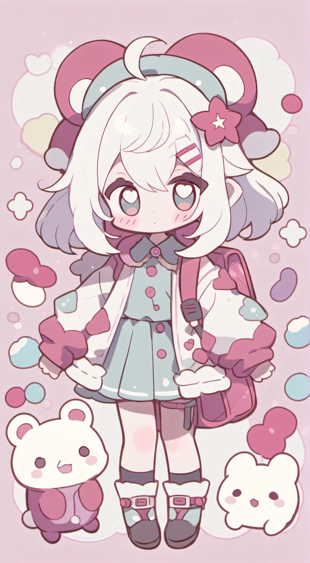 ai character: luluca  background