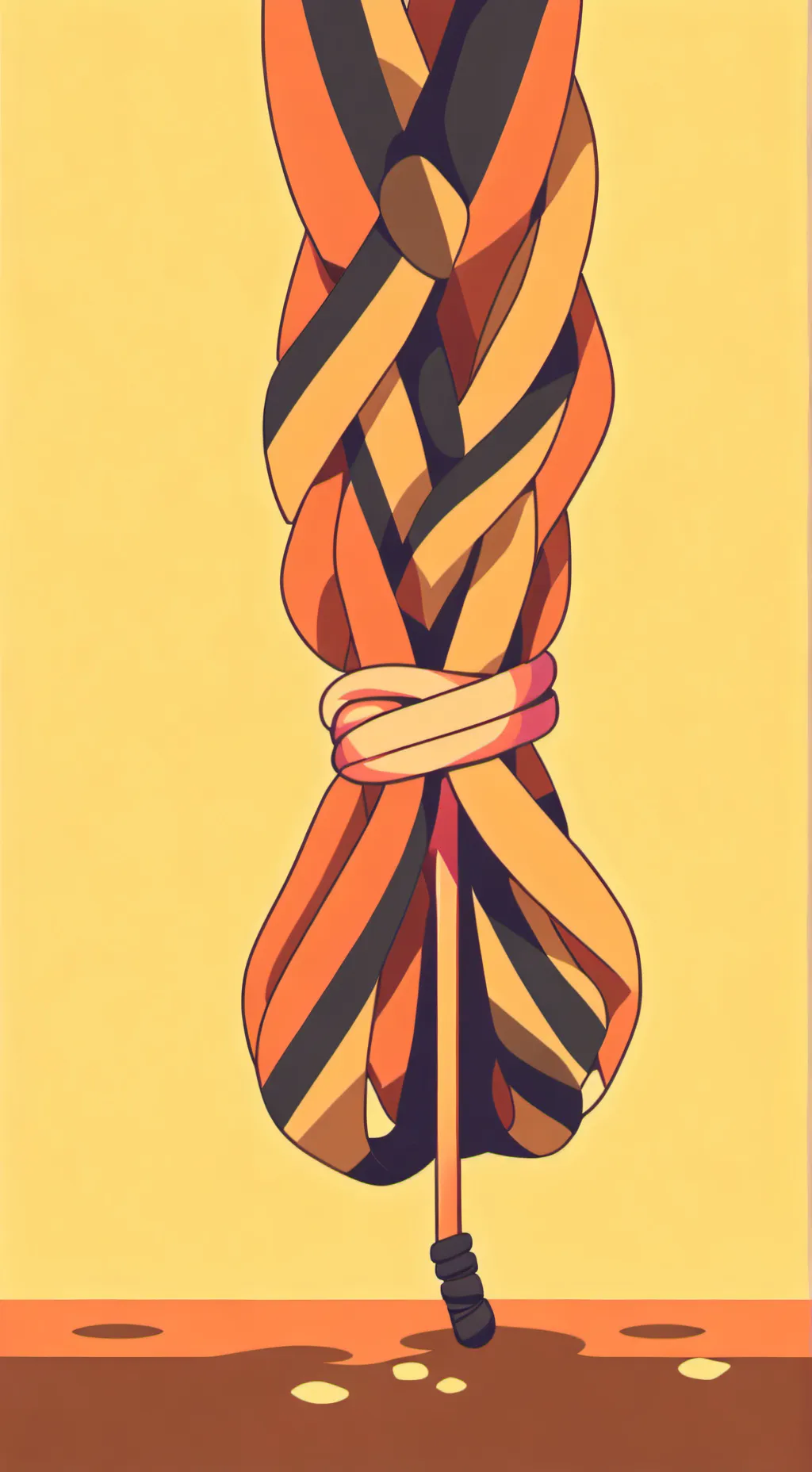 ai character: Rope background