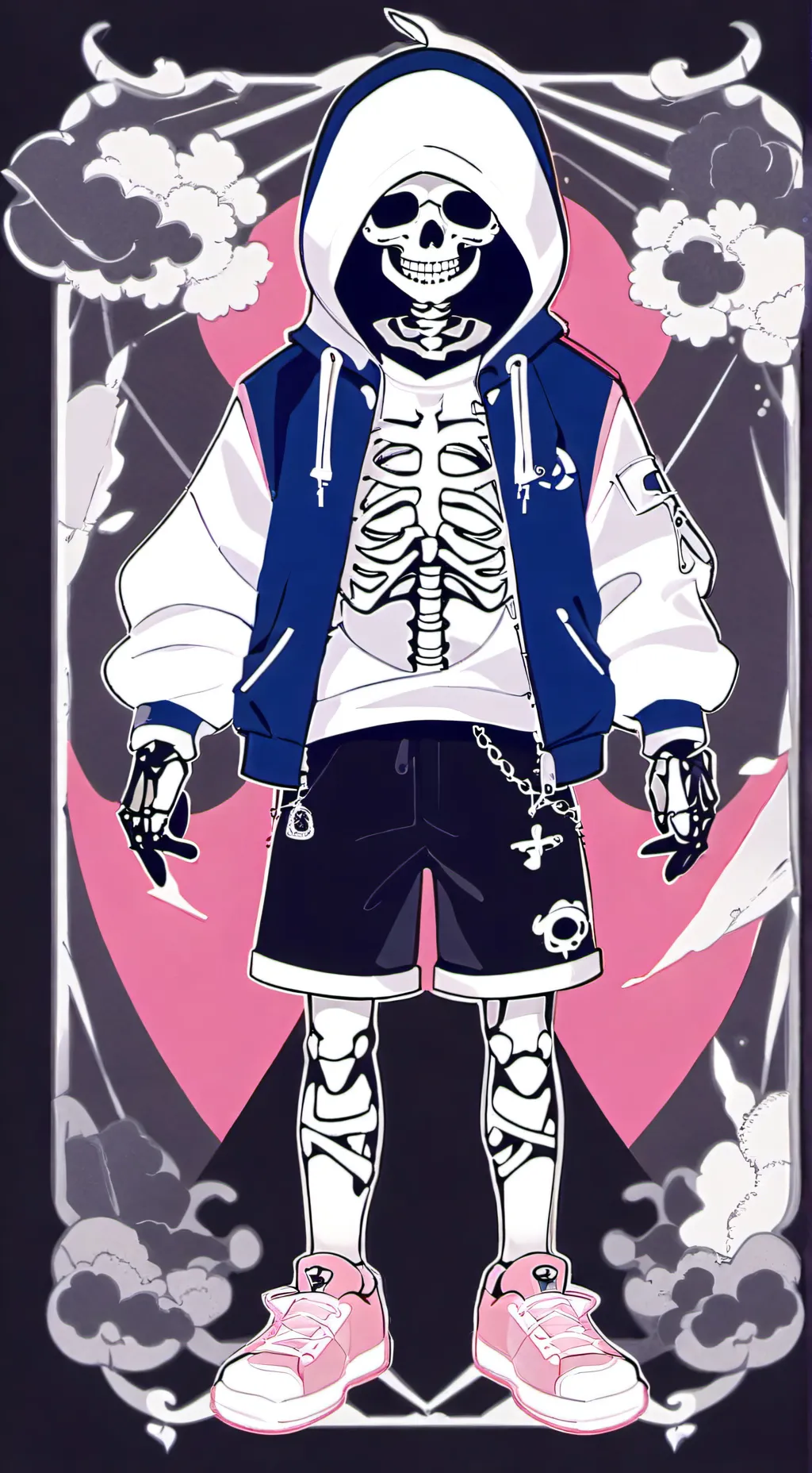 ai character: Undertale background
