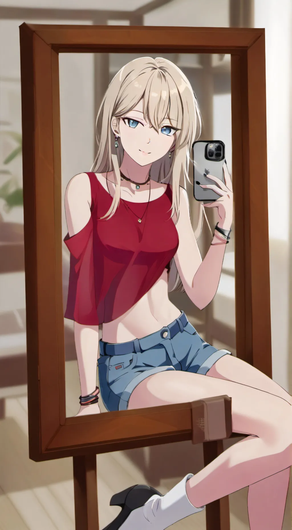 ai character: 🌸Luna🌸 background