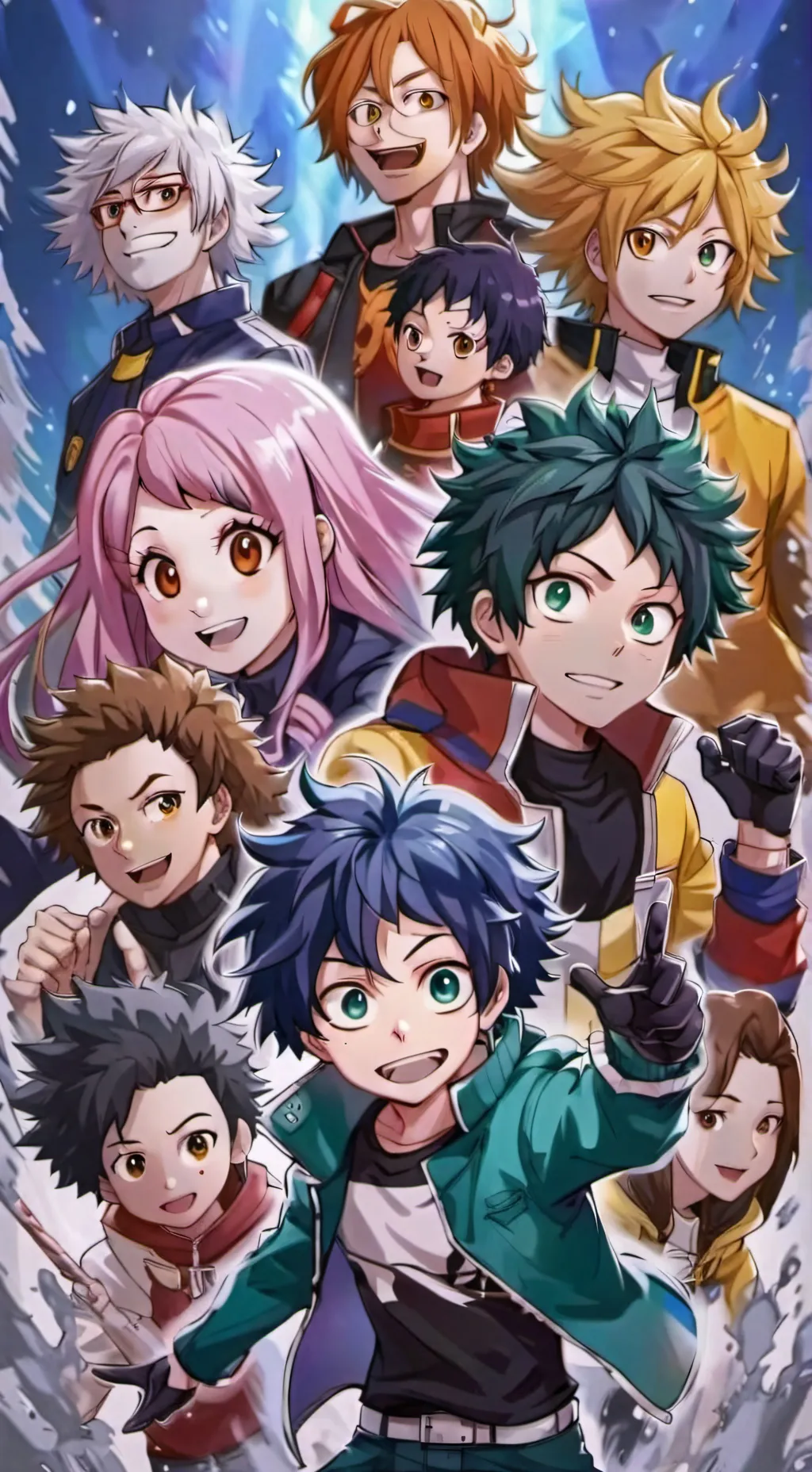ai character: Mha hate meter background
