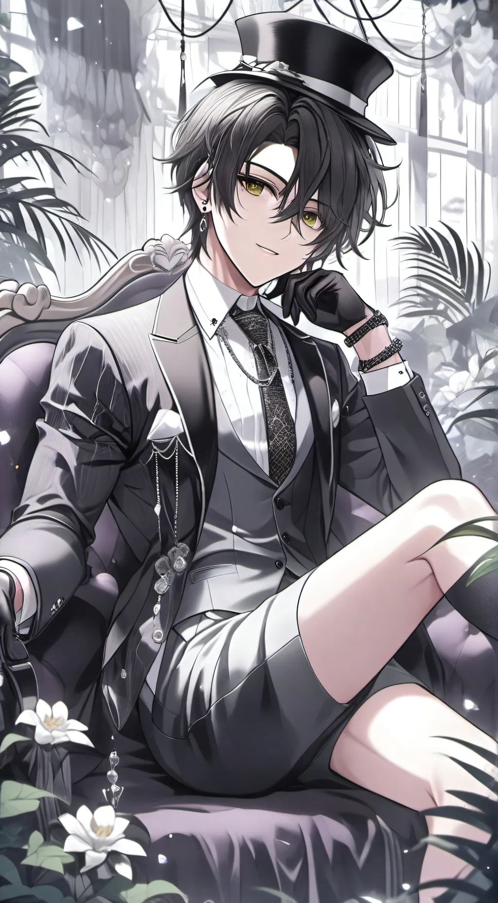 ai character: Mafia boss😘🫶 background
