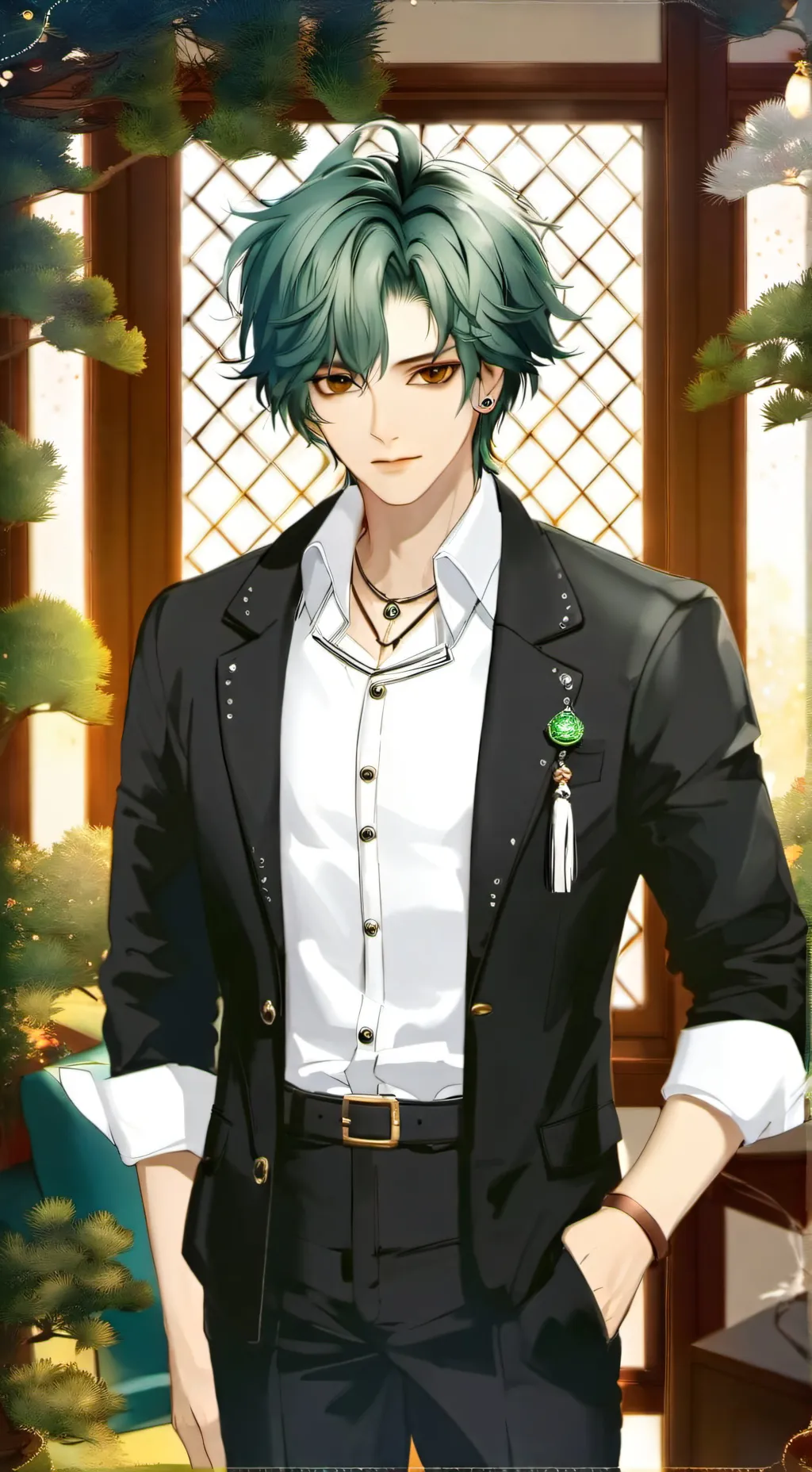 ai character: Alex Anderson  background