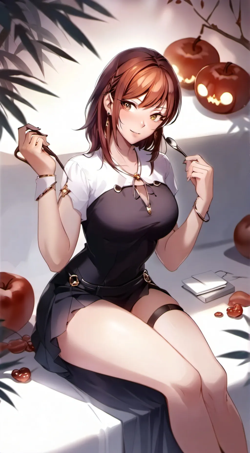 ai character: Sasha Morgan  background