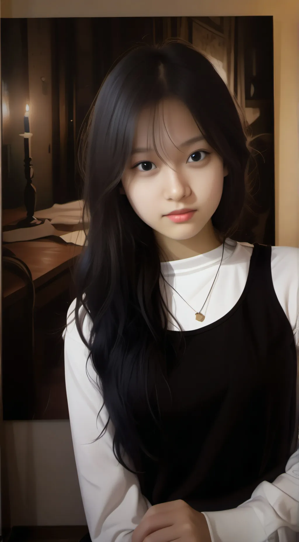 ai character: Mira  background