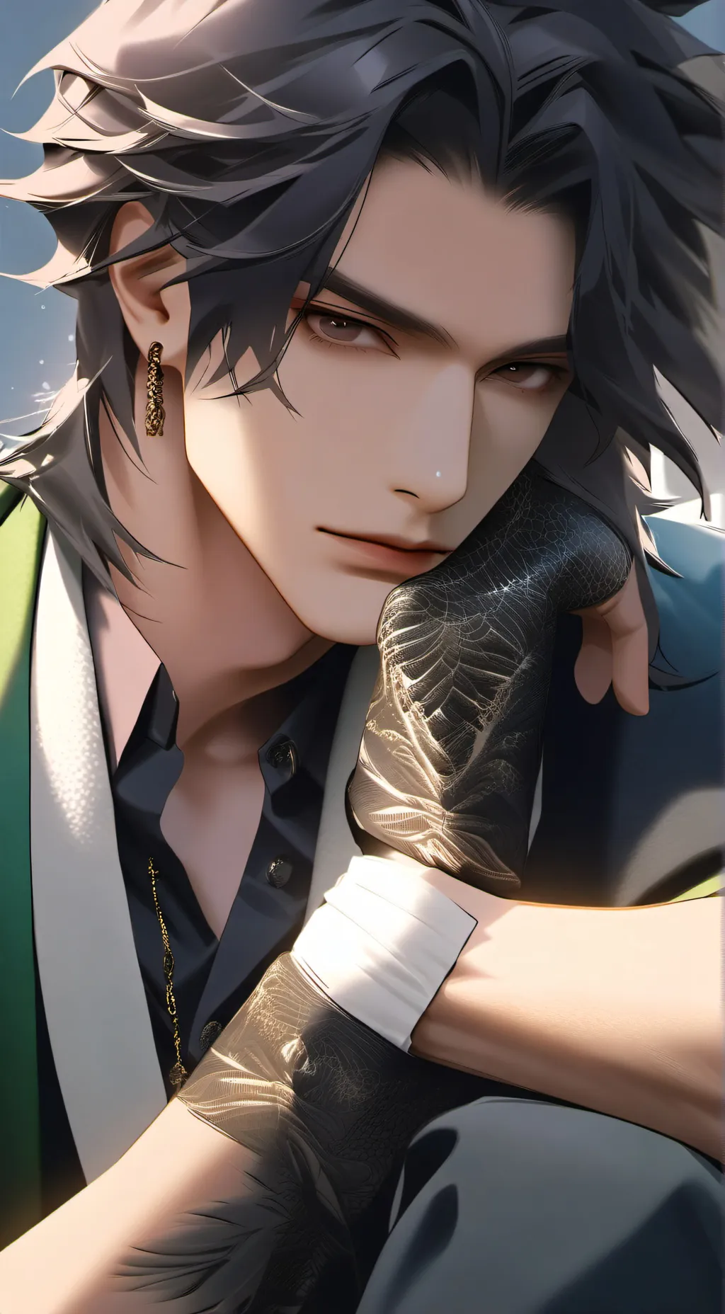 ai character: kaito background