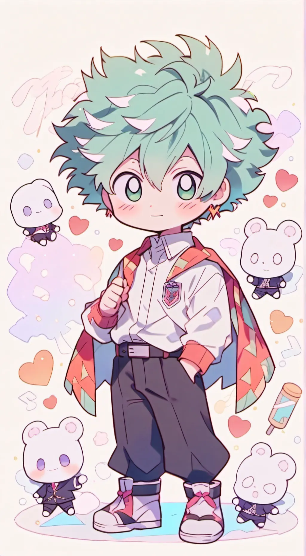 ai character: tdbkdk + tu background
