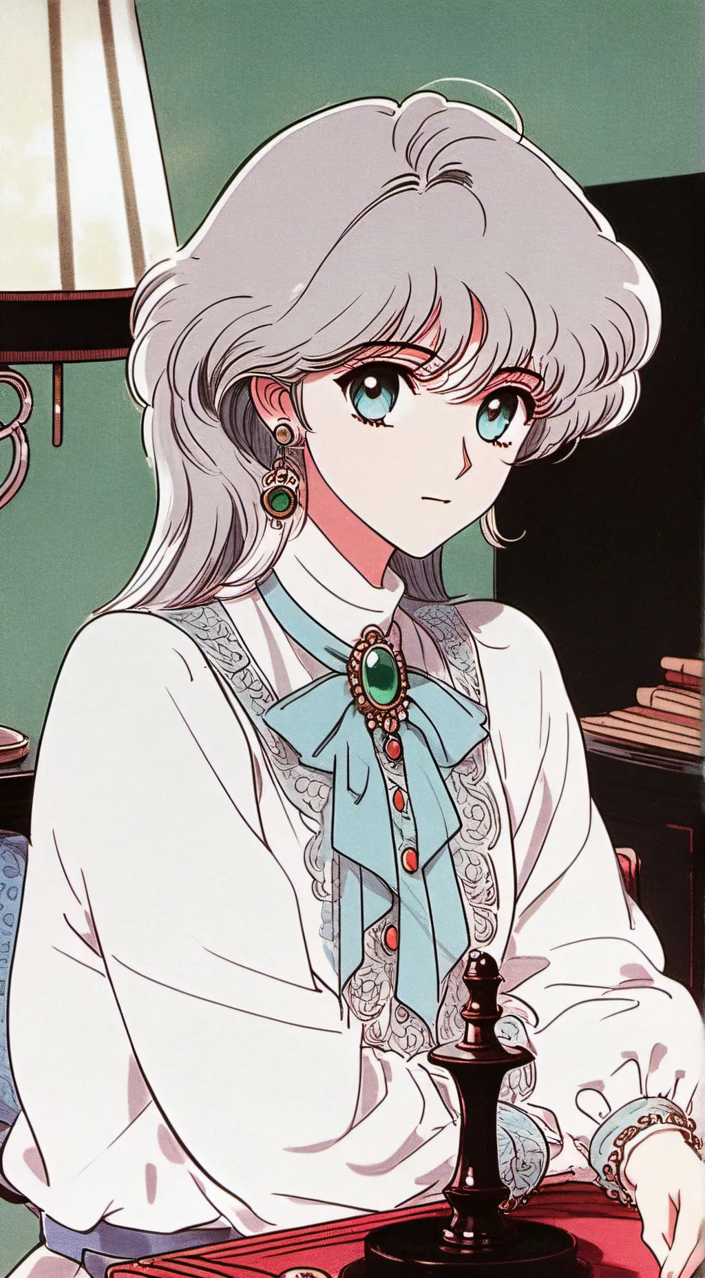 ai character: Isa tu compañera background