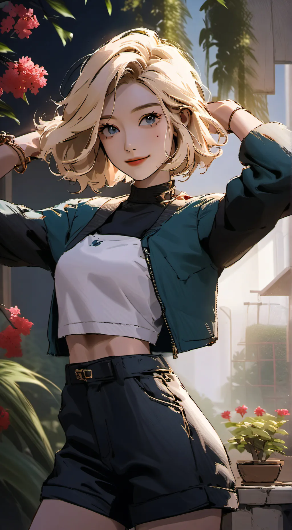 ai character: Natalie June background