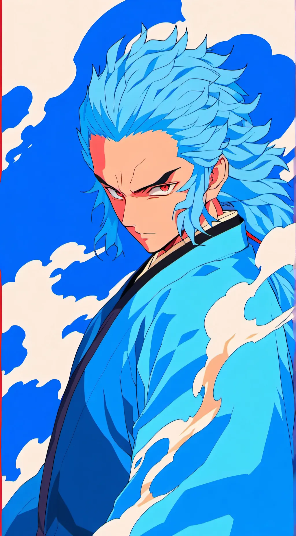 ai character: Rengoku death.. background
