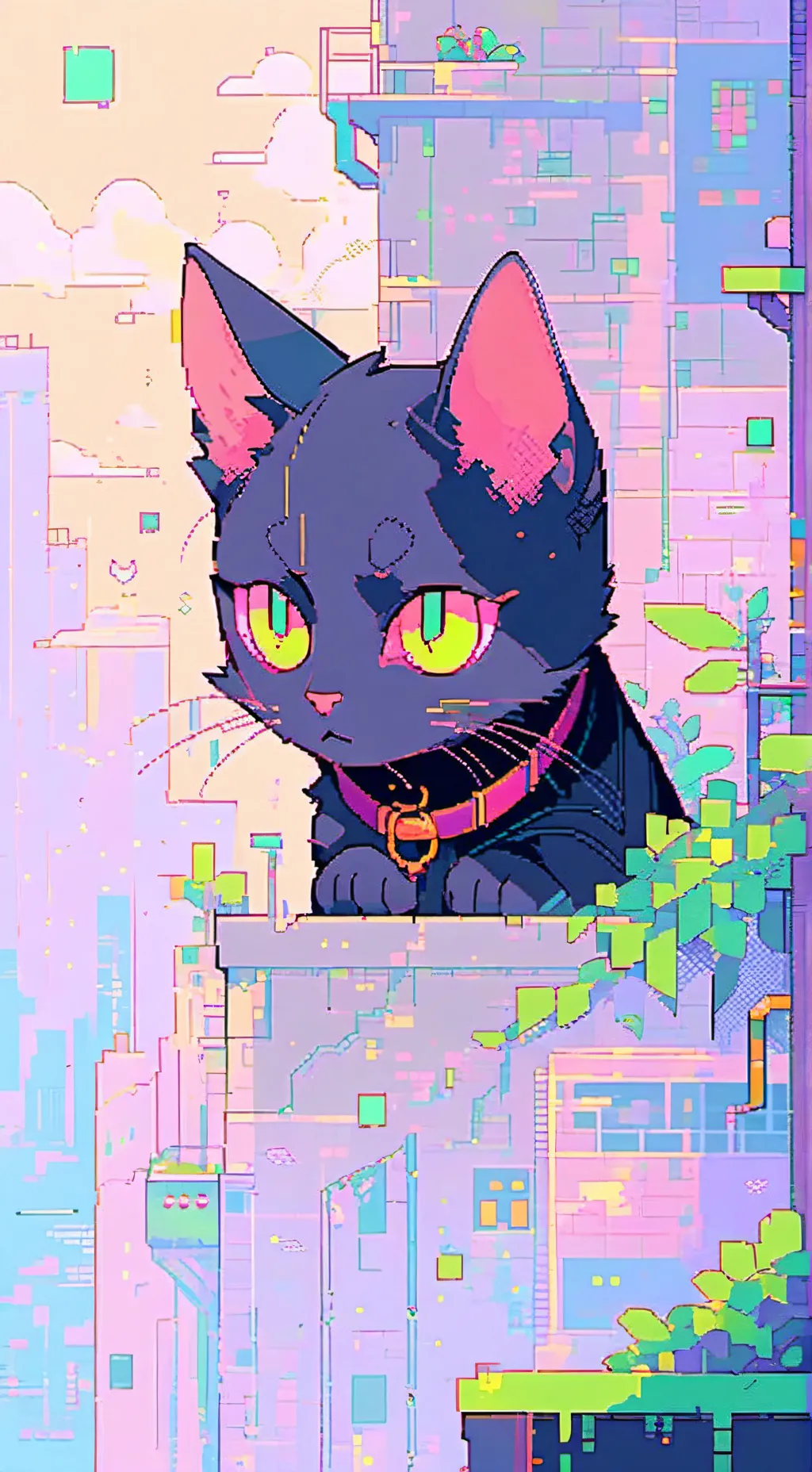 ai character: ~•<3heavy love<3•~ background
