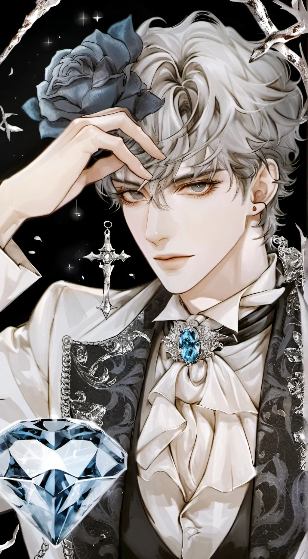 ai character: 💋🥀⛓~Xen~💋🥀⛓ background