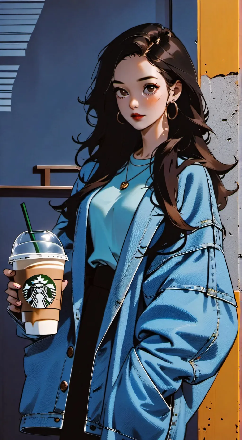 ai character: Mia background
