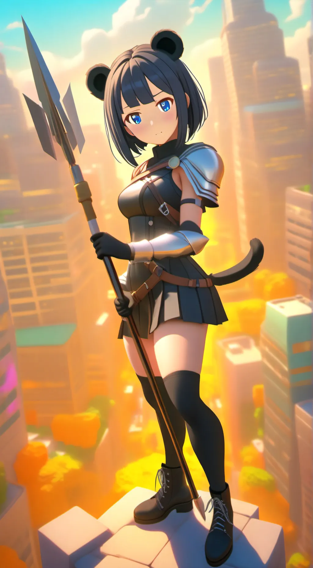 ai character: Salchi background