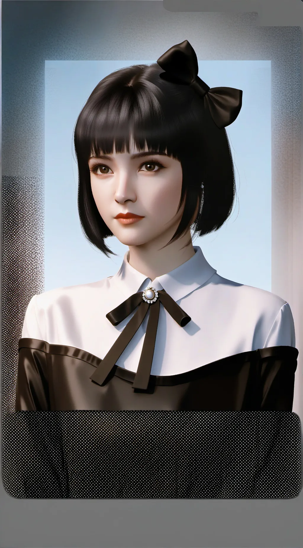 ai character: miss bloomie background