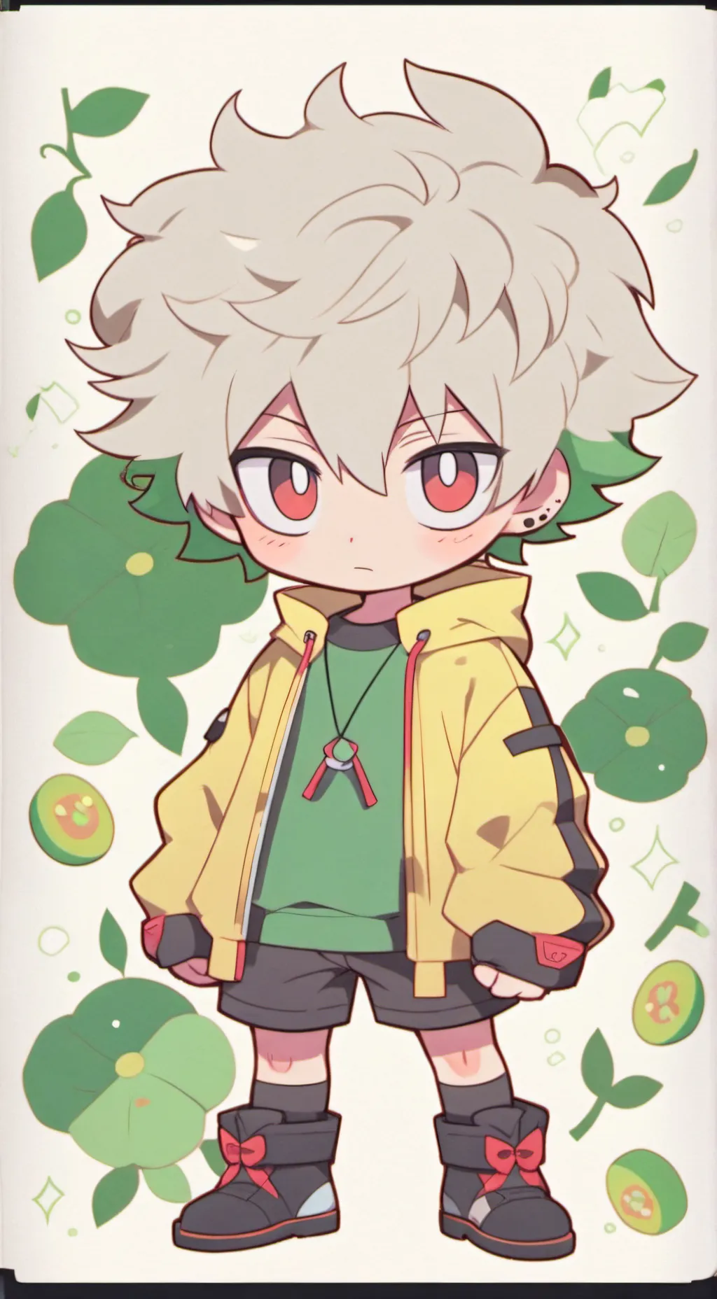 ai character: bakugo bebe 2 background