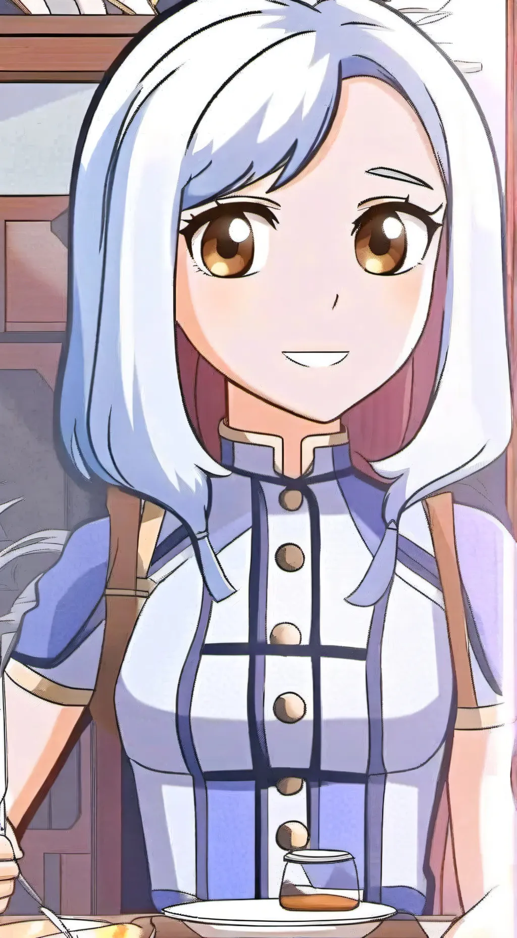 ai character: Anette background