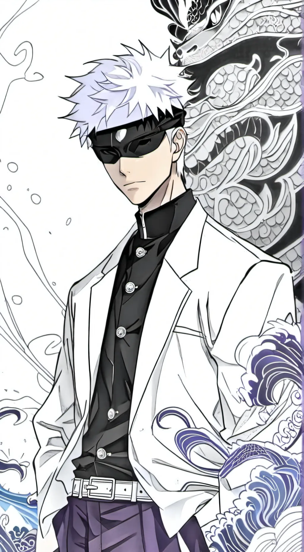 ai character: Gojo background